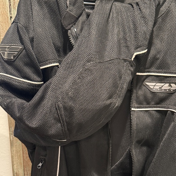Fly Racing Black Mesh Jacket - Picture 3 of 4